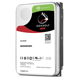 IronWolf, NAS, 3.5" HDD, 4TB, SATA 6Gb/s, 5400RPM, 256MB Cache, 3 Years or 1M Hours MTBF Warranty
