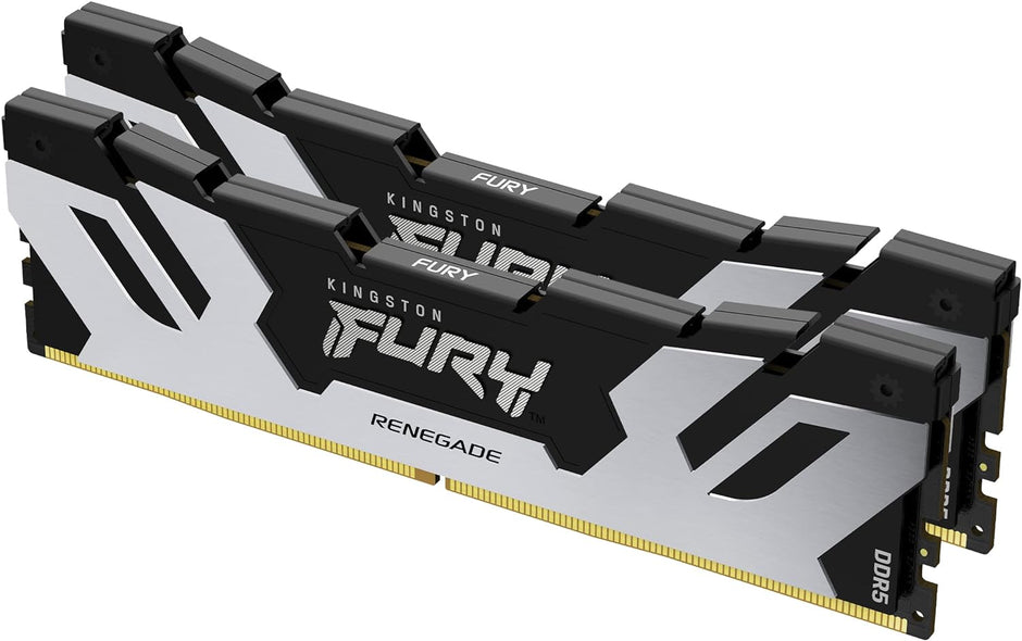 FURY RENEGADE, SILVER XMP, DDR5, 6400MHz, 96GB (KIT OF 2), 1.4 V, Lifetime Limited Warranty
