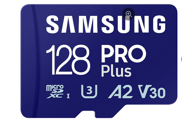 128GB PRO Plus Micro SD Memory Card /w Adapter, UHS-1 SDR104, Class 10, Grade 3 (U3), Read/Write Up to 180MB/s/130MB/s, 10 Years Limited Warranty