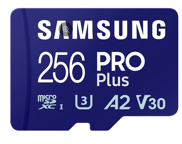 256GB PRO Plus Micro SD Memory Card /w Adapter, UHS-1 SDR104, Class 10, Grade 3 (U3), Read/Write Up to 180MB/s/130MB/s, 10 Years Limited Warranty