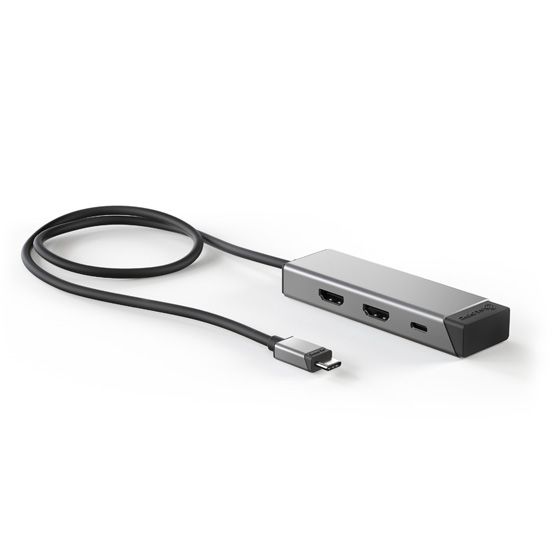 Alogic USB-C to 2x HDMI (4K@60Hz) + PD
