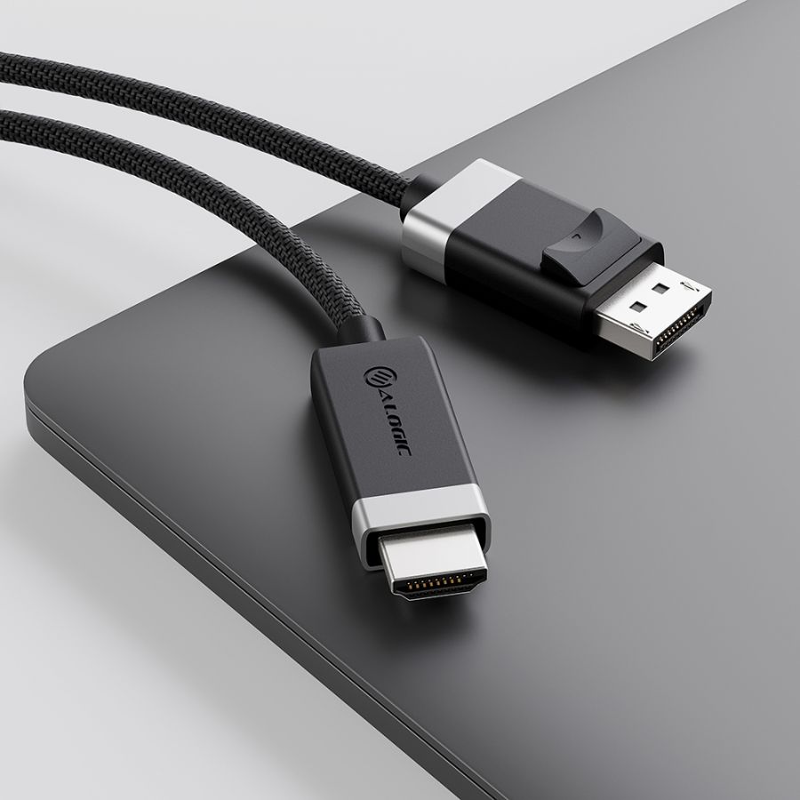 ALOGIC Fusion DisplayPort to HDMI ACTIVE Cable -Male to Male -2m -up to 4K@60Hz