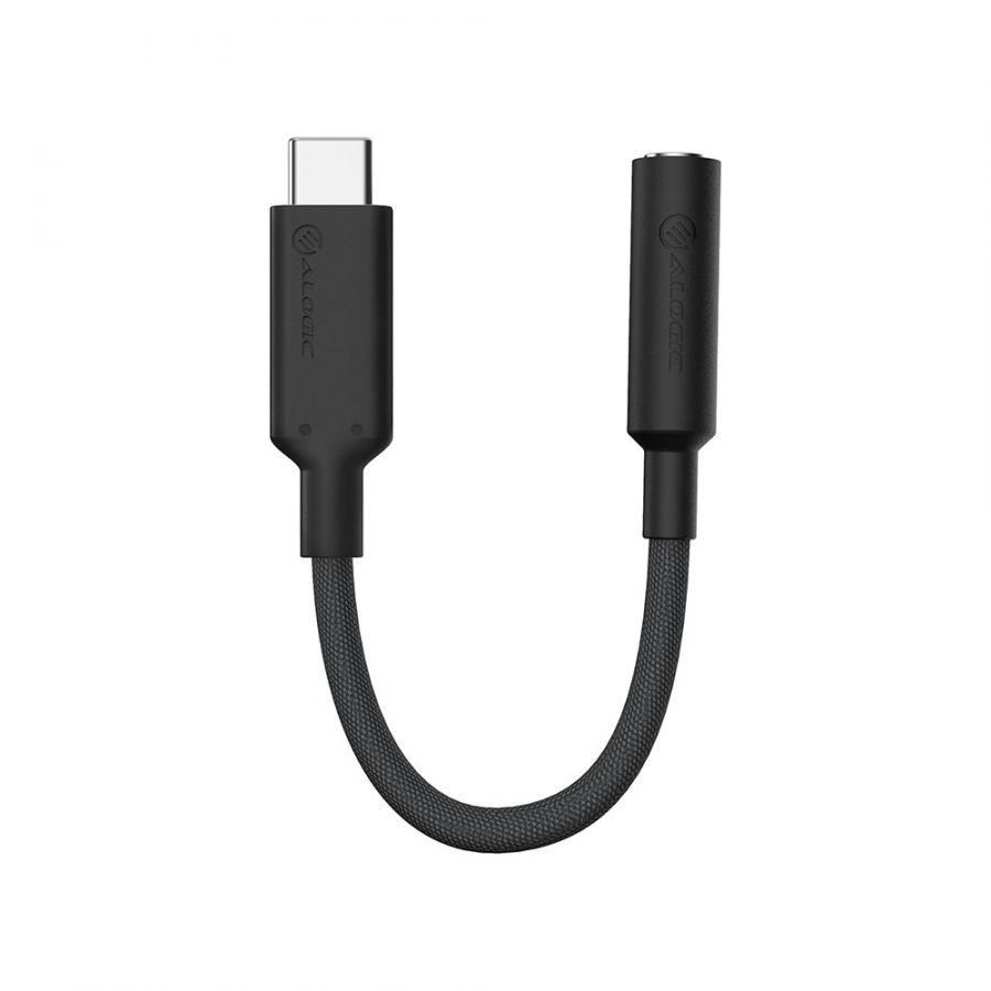 ALOGIC Elements PRO USB-C to 3.5mm Audio Adapter - Black