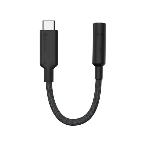 ALOGIC Elements PRO USB-C to 3.5mm Audio Adapter - Black