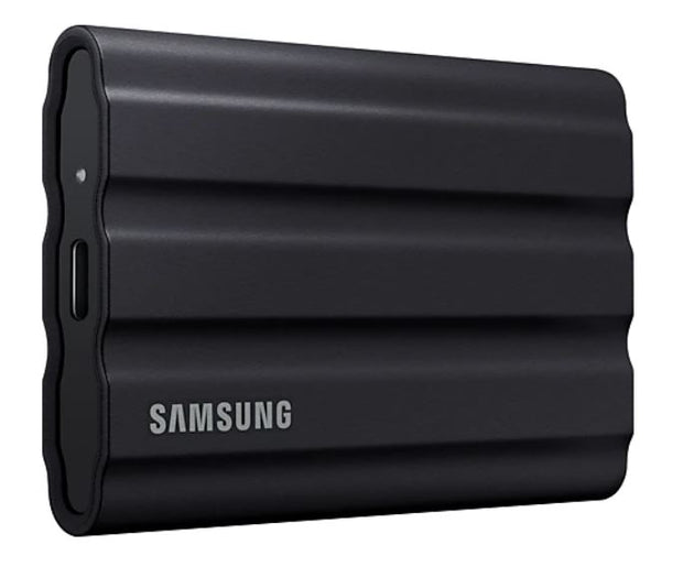 Portable SSD T7 Shield, 4TB, Black, USB3.2, Type-C, R/W(Max) 1,050MB/s, IP65 Water & Dust resistance, Drop resistant Case, 3 Years Warranty