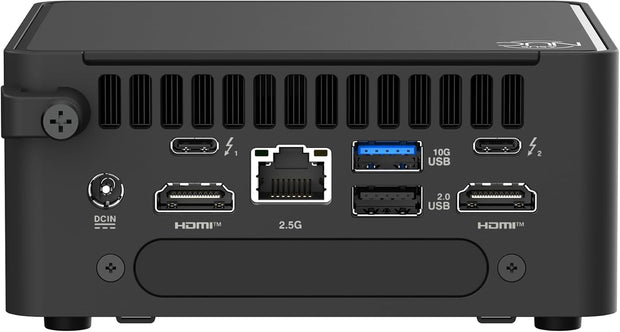 ASUS NUC 15 PRO, Cyber Canyon, Intel Arrow Lake-H, RPL-R 45W (C7 240H), Integrated GPU, Kit (L6), Tall, AU Cord included