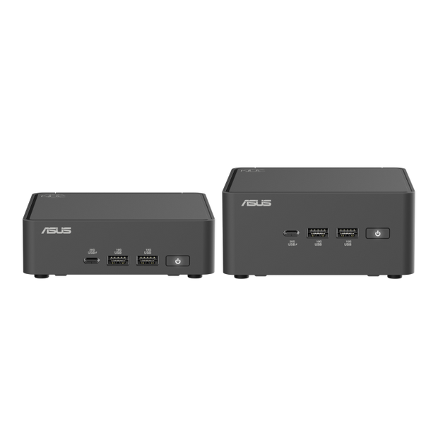 ASUS NUC 15 PRO, Cyber Canyon, ARL-H 28W (U7 255H), Integrated GPU, Intel Wi-Fi 7 BE201, Kit (L6), Slim Form Factor - AU Cord included