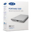LaCie USB-C 1TB External Portable SSD
