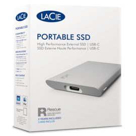 LaCie USB-C 2TB LaCie Portable SSD