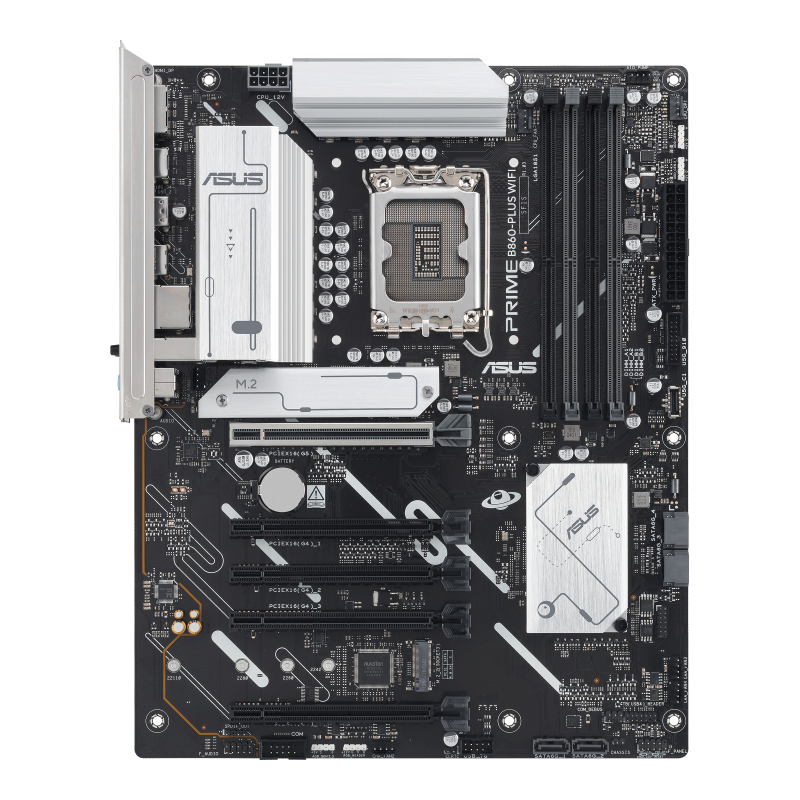 ASUS PRIME B860-PLUS WIFI-CSM MB B860, 4x DDR5, 1x PCI-E 5.0 x16, 3x M.2, 4x SATA3, WiFi