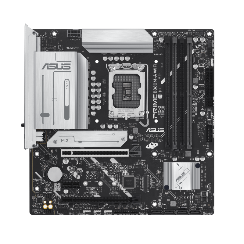 ASUS PRIME B860M-A WIFI-CSM MB  B860M, 4x DDR5, 1x PCI-E 5.0 x16, 2x M.2, 4x SATA3, WiFi