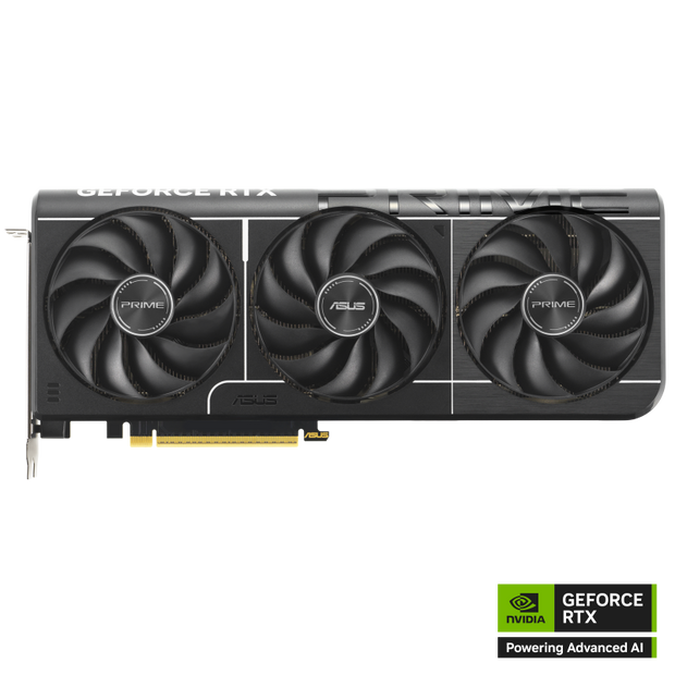 ASUS Prime GeForce RTX 5070 12GB GDDR7 boasts three Axial-tech fans for supreme cooling