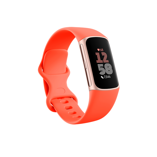 FITBIT CHARGE 6, Gold/Red, APAC