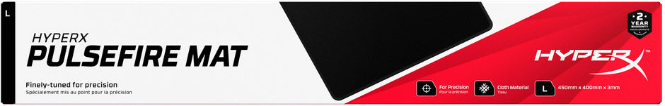 HyperX Pulsefire Mat - Gaming Mouse Pad - Cloth (L)