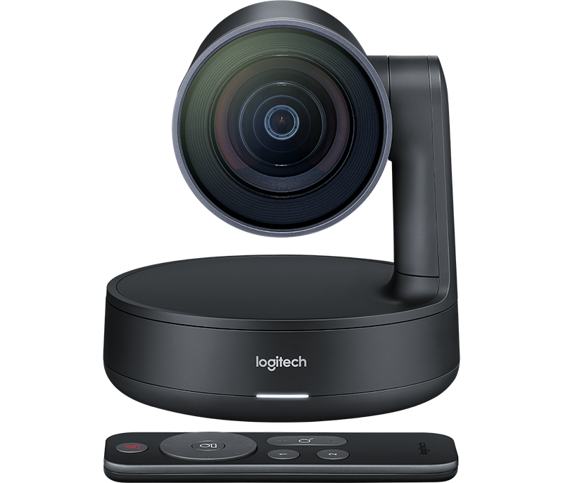 Logitech RALLY: 4k Ultra-HD video, 15x HD Zoom, 90 view, Motorized pan/tilt, RF Remote Control (Camera Only)