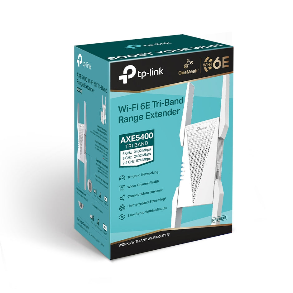 AXE5400 Wi-Fi 6E Range Extender