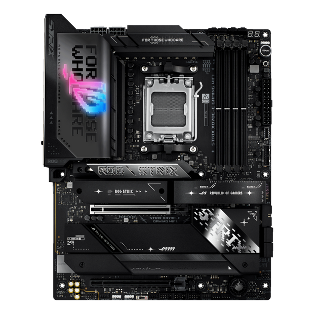 ASUS ROG STRIX X670E-A GAMING WIFI 4 x DIMM, Max. 192GB, DDR5