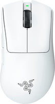 Razer DeathAdder V3 Pro-White Edition-Ultra-lightweight Wireless Ergonomic Esports Mouse