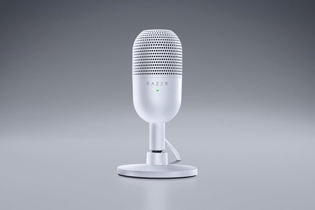 Razer Seiren V3 Mini-Ultra-Compact USB Microphone-White Edition-FRML Packaging
