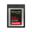 SanDisk Extreme PRO CFexpress Card Type B, SDCFE 512GB, 1700MB/s R, 1400MB/s W, 4x6, Limited Lifetime