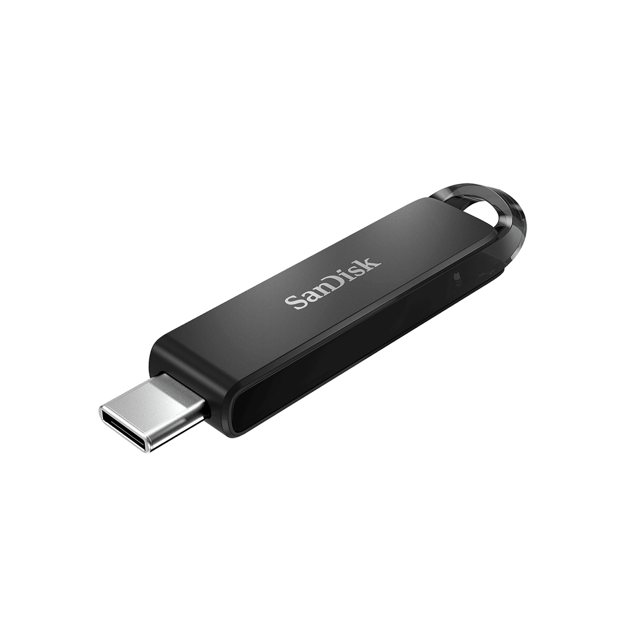 SanDisk Ultra USB Type-C Flash Drive, CZ460 256GB, USB Type C 3.1, Black, Super-thin Retractable, 5Y