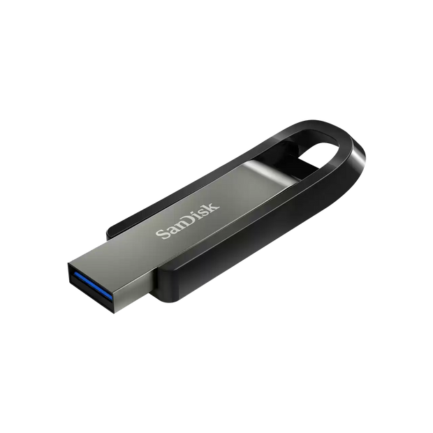SanDisk Extreme GO USB 3.2 Flash Drive, CZ810 128GB, USB3.2, Metal, Lifetime Limited