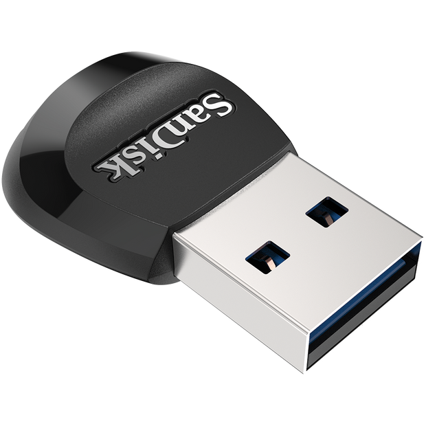 SanDisk MobileMate USB 3.0 microSD card Reader/Writer, 2Y