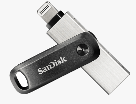 SanDisk iXpand Flash Drive Go, SDIX60N 256GB, Black, iOS, USB 3.0, 2Y