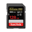 SanDisk Extreme Pro SDXC, SDXDK 128GB, V90, U3, C10, UHS-II, 300MB/s R, 260MB/s W, 4x6, Lifetime Limited