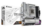 B650M AORUS ELITE AX ICE/AMD AM5/MATX/4x DDR5 up to 192GB/8000MHz/PCIe 4.0 x2/M.2 x2