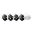 Smart Wire-Free Security Camera SPEC:2K QHD (2560x1440), 2.4 GHz,10000mAh rechargeable lithium-ion battery 4 pack