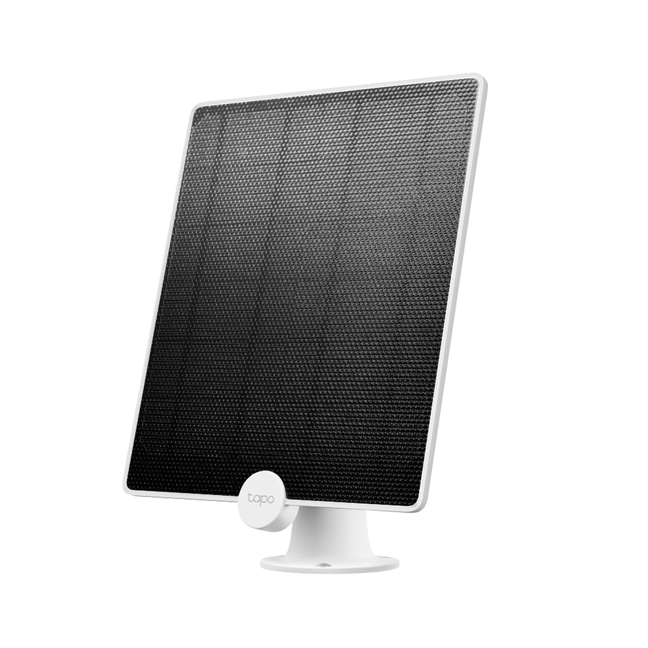 Solar Panel,Non-Stop Solar Power, Up to 4.5W Charging Power, IP65 Weatherproof, 4m Charging Cable, 360 Adjustable Mounting Bracket