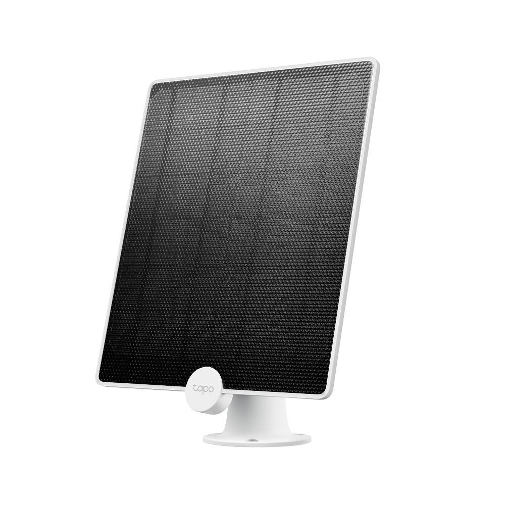 Solar Panel,Non-Stop Solar Power, Up to 4.5W Charging Power, IP65 Weatherproof, 4m Charging Cable, 360 Adjustable Mounting Bracket
