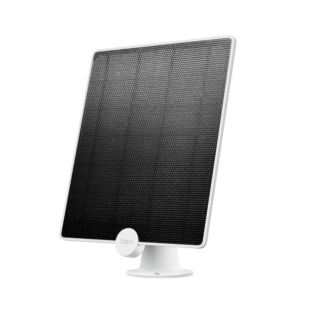 Solar Panel,Non-Stop Solar Power, Up to 4.5W Charging Power, IP65 Weatherproof, 4m Charging Cable, 360 Adjustable Mounting Bracket