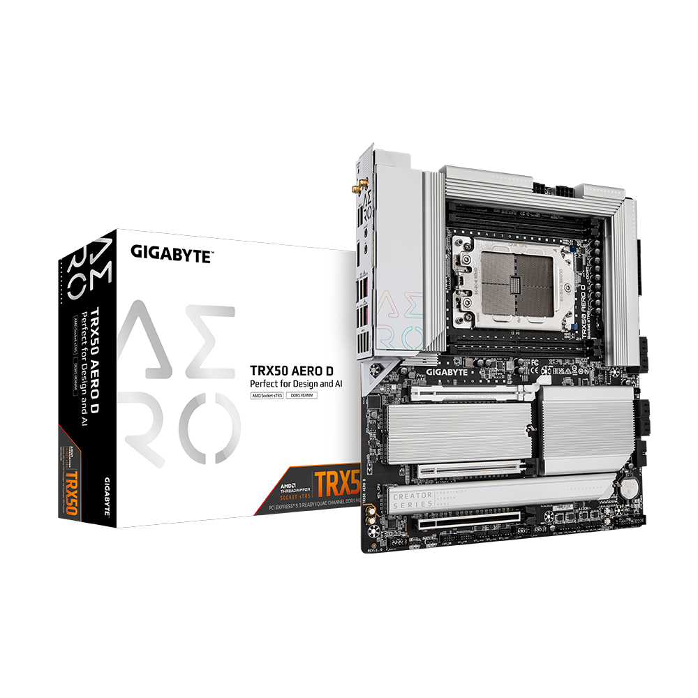 TRX50 AERO D/AMD sTR5/ATX/4x DDR5 up to 1TB/7800MHz/PCIe 5.0 x2 4.0 x1/M.2 x4