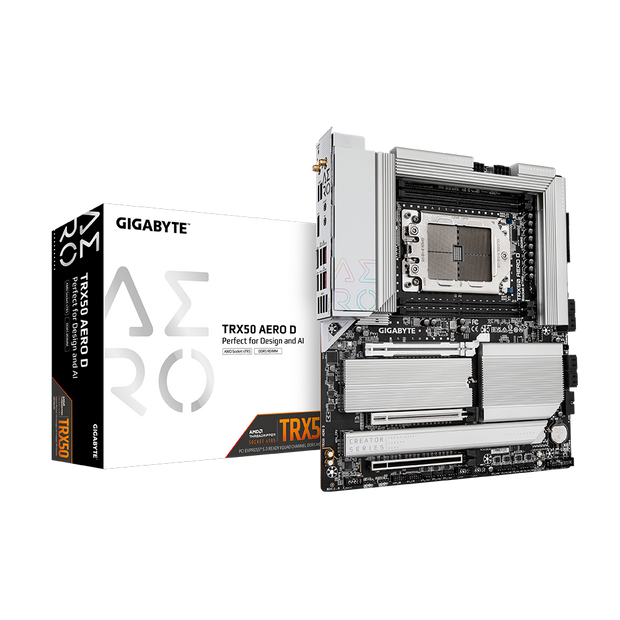 TRX50 AERO D/AMD sTR5/ATX/4x DDR5 up to 1TB/7800MHz/PCIe 5.0 x2 4.0 x1/M.2 x4