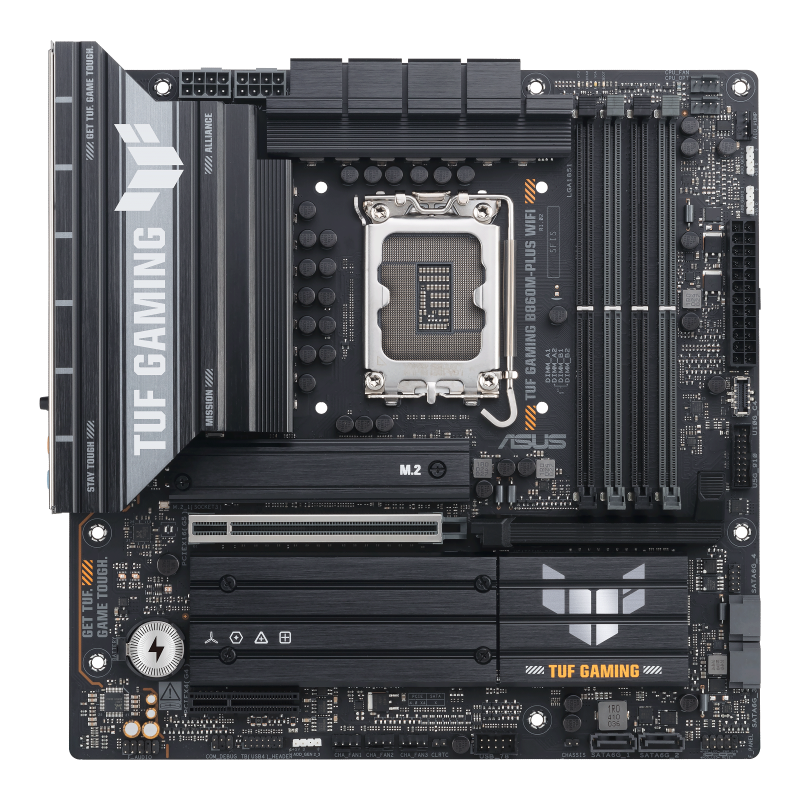 ASUS TUF GAMING B860M-PLUS WIFI MB B860M, 4x DDR5, 1x PCI-E 5.0 x16, 2x M.2, 4x SATA3, WiFi