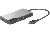 USB-C Fusion CORE 5-in-1 HDMI & USB Hub- 1 x HDMI@4K@60Hz, 3 x USB-A (USB3.0) 1 x USB-C (Data + PD) - Space Grey