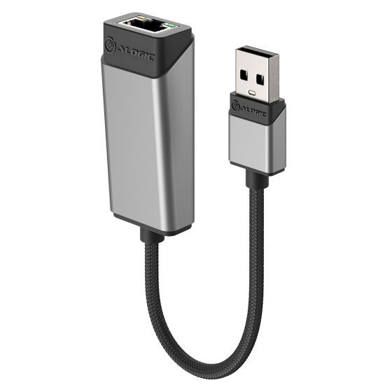ALOGIC Ultra USB-A (USB 3.0) to RJ45 Gigabit Ethernet Adapter -15cm