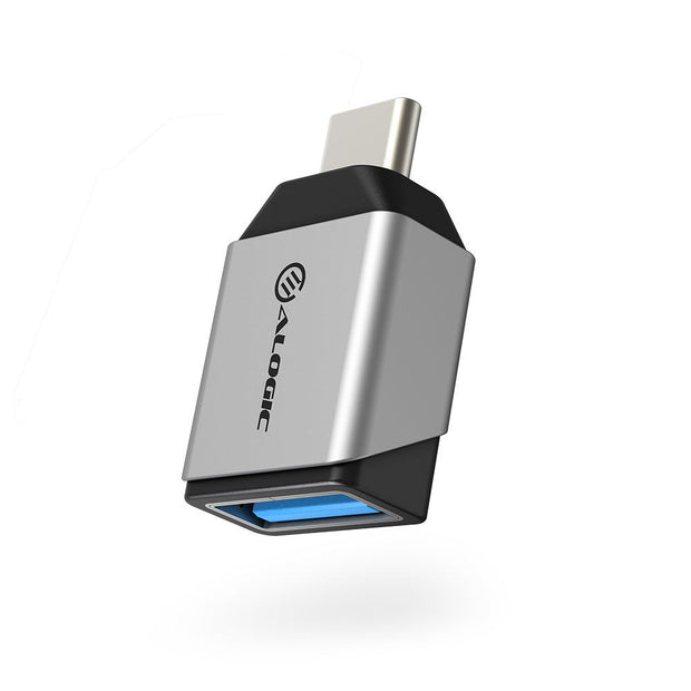 ALOGIC Ultra Mini USB 3.1 (Gen 1) USB-C to USB-A Adapter - Space Grey