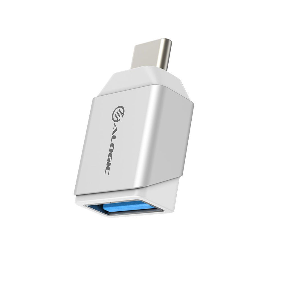 ALOGIC Ultra Mini USB 3.1 (Gen 1) USB-C to USB-A Adapter - Silver