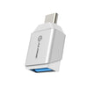 ALOGIC Ultra Mini USB 3.1 (Gen 1) USB-C to USB-A Adapter - Silver