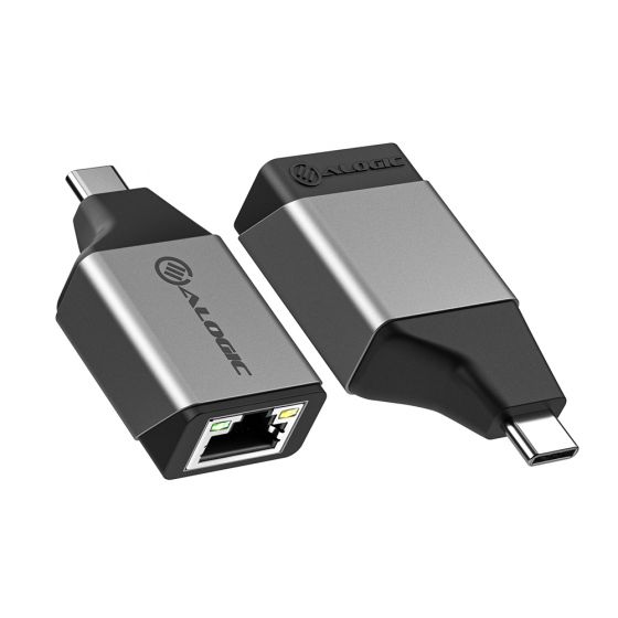 ALOGIC ULTRA MINI USB - C Male to RJ45 Gigabit Ethernet Female Adapter