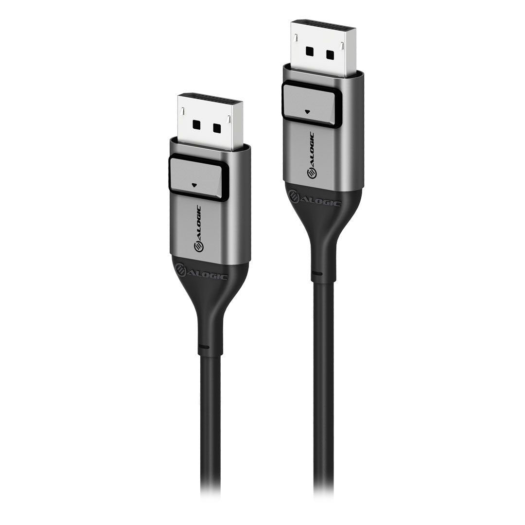 ALOGIC Ultra 8K DisplayPort to DisplayPort cable - V1.4 - 3m - Space Grey