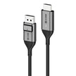 Ultra DisplayPort to HDMI Cable - Male to Male - 02m - 4K@60Hz - ACTIVE - Space Grey