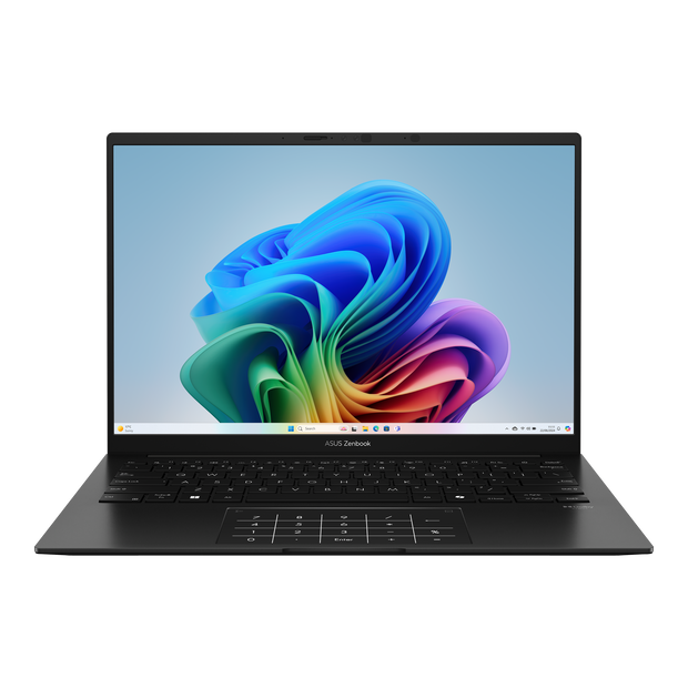 ASUS Zenbook 14 - AMD RYZEN AI 7 350/14.0"/3K (2880 x 1800) OLED 16:10 aspect ratio/LPDDR5X 16G [ON BD.]/512G PCIEG4/Jade Black/Win11 Home/1YR