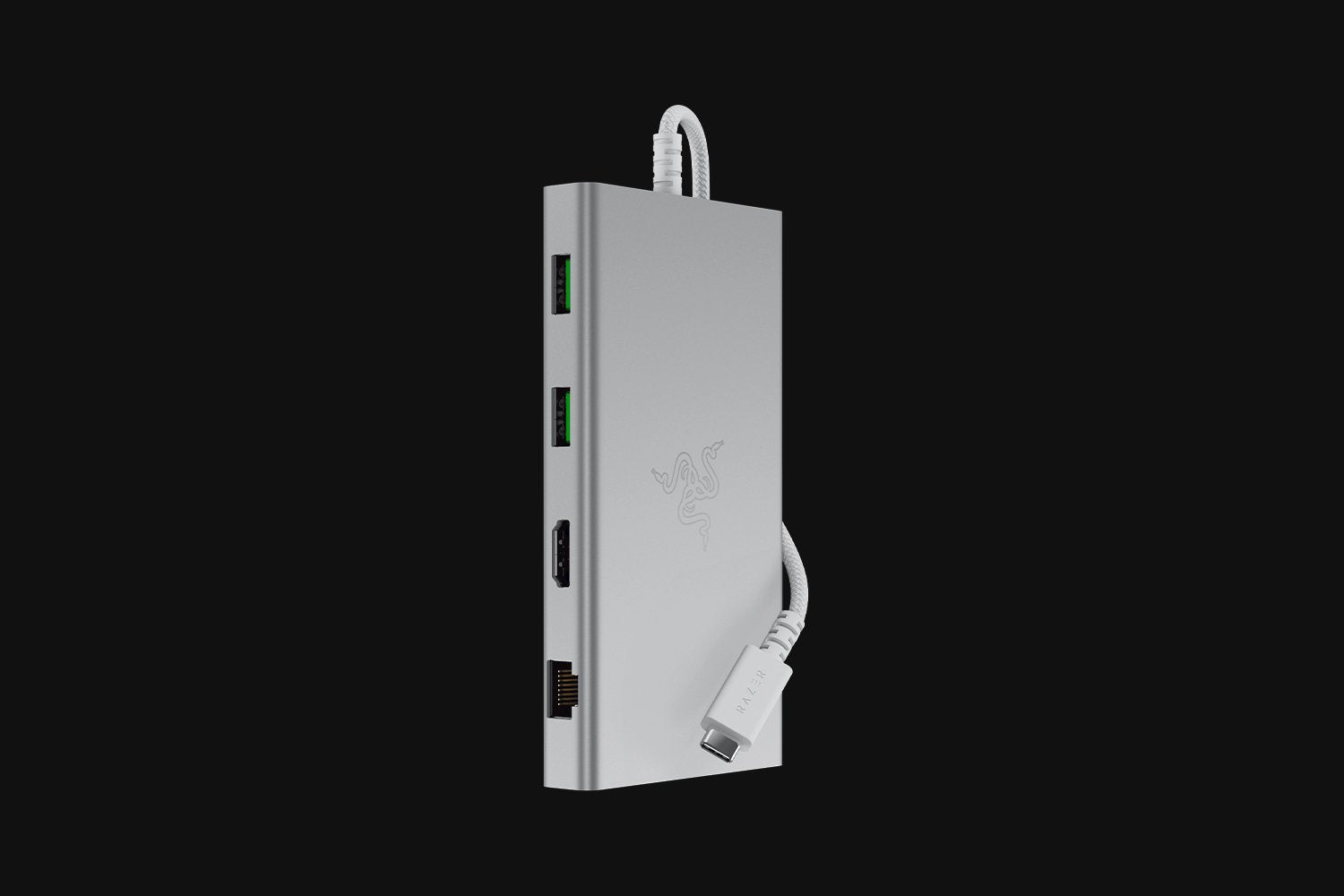 Razer USB C Dock-11-in-1 Multiport Adapter (Mercury Edition)-FRML Packaging