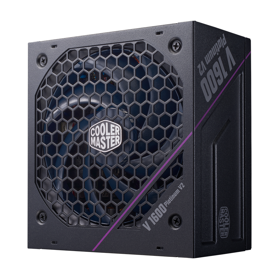 V Platinum V2 1600W, ATX3.0, Fully Modular Cable Design, 80 PLUS Platinum, ATX 3.0 support with a durable 90 degree 12VHPWR cable, Ultra quiet Mobius