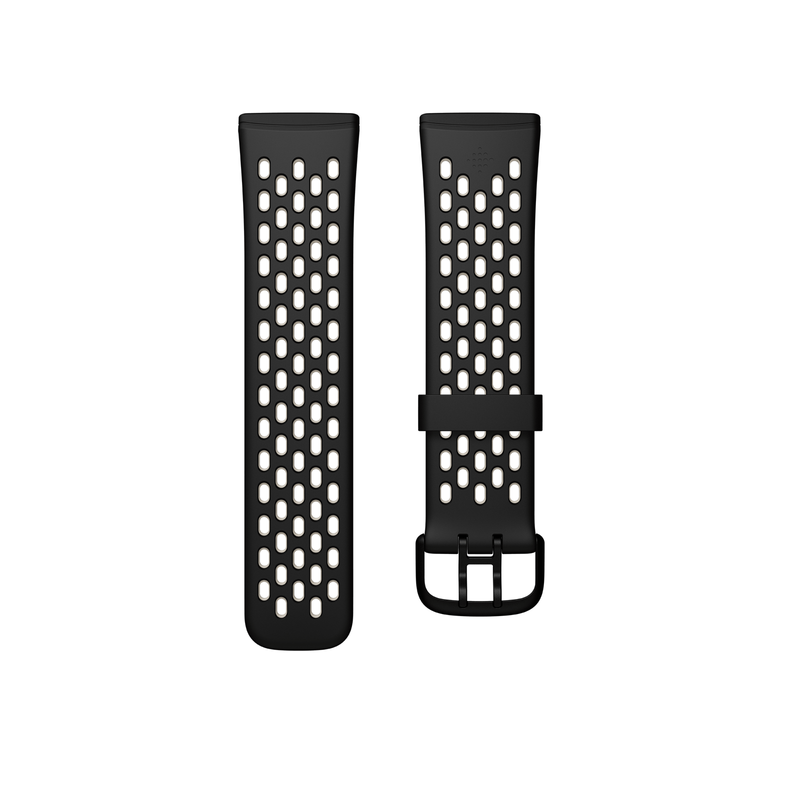 FITBIT VERSA 3/SENSE SP BAND BLK/WHT SM