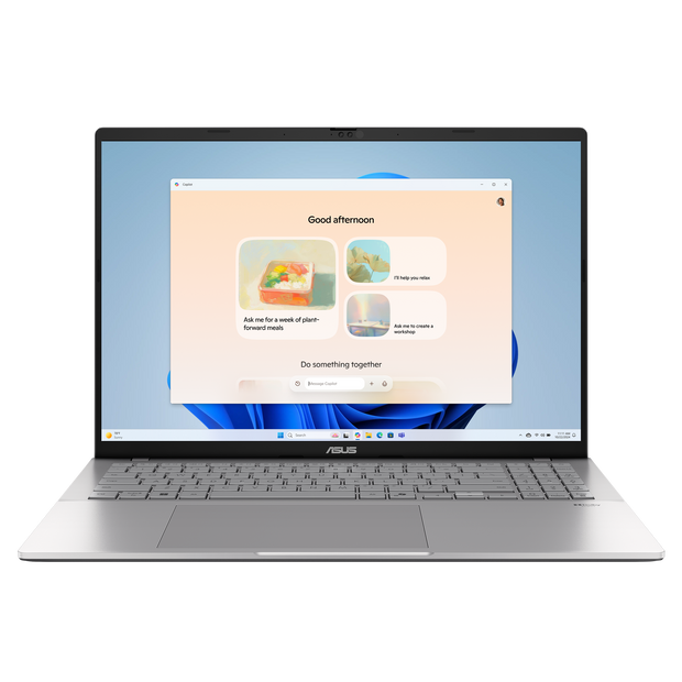 ASUS Vivobook S16 - INTEL CORE ULTRA 7 255H/16.0"/FHD (1920 x 1200) OLED 16:10 aspect ratio/DDR5 16G[ON BD.]/1TB PCIEG4/Matte Gray/Win11 Home/1YR